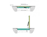 Напольный люк стелс-н 600*700п