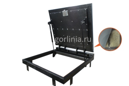 Люк напольный Стелс-КУ 700*900п короб утепленное исполнение